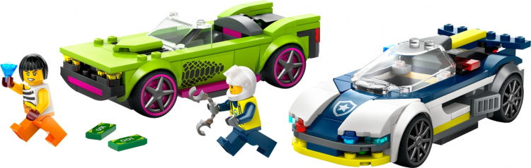 LEGO City Police 60415 - Police Car and Muscle Car Chase LEGO City Police 60415 - Police Car and Muscle Car Chase