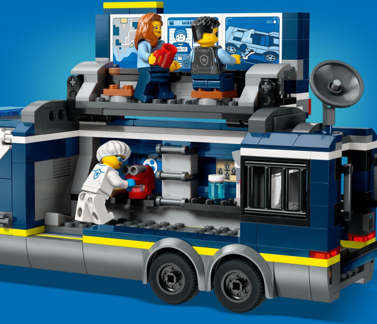 Lego City Police 60418 - Politiets mobile laboratoriebil Lego City Police 60418 - Politiets mobile laboratoriebil
