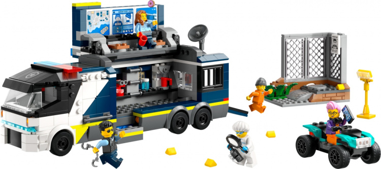 Lego City Police 60418 - Politiets mobile laboratoriebil Lego City Police 60418 - Politiets mobile laboratoriebil