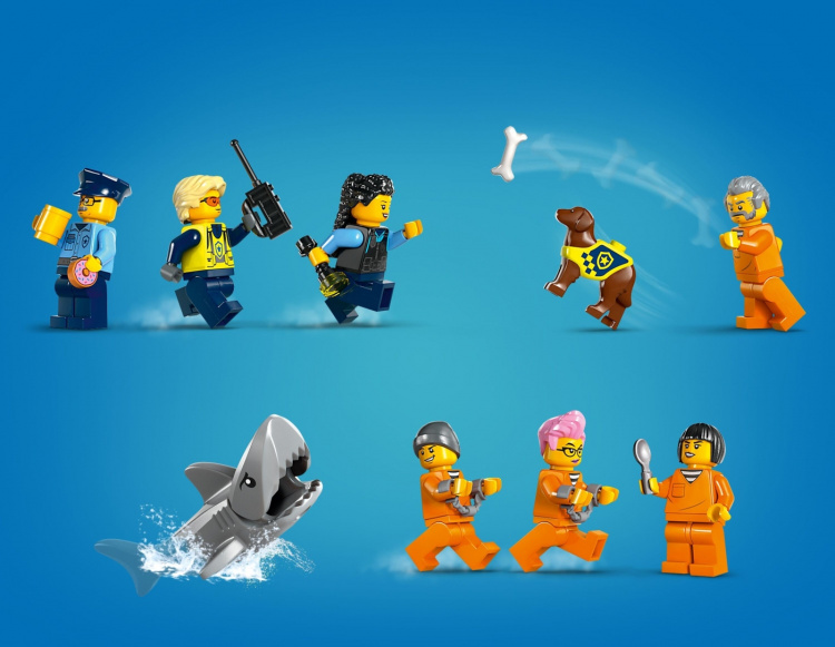 Lego City Police 60419 - Politiets fengselsøy