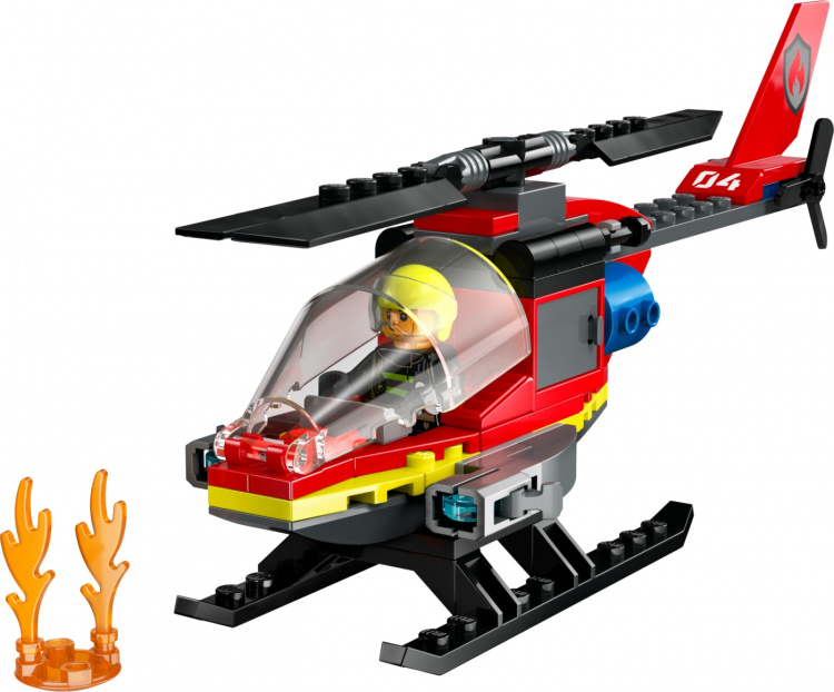 Lego City Fire 60411 - Redningshelikopter for brannvesenet Lego City Fire 60411 - Redningshelikopter for brannvesenet