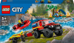 Lego City Fire 60412 - 4x4 brannbil med redningsbåt Lego City Fire 60412 - 4x4 brannbil med redningsbåt