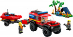 Lego City Fire 60412 - 4x4 brannbil med redningsbåt Lego City Fire 60412 - 4x4 brannbil med redningsbåt