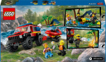 Lego City Fire 60412 - 4x4 brannbil med redningsbåt Lego City Fire 60412 - 4x4 brannbil med redningsbåt