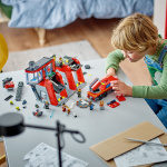 Lego City Fire 60414 - Brannstasjon med brannbil