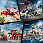 Lego City Fire 60414 - Brannstasjon med brannbil