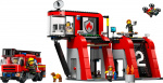 Lego City Fire 60414 - Brannstasjon med brannbil