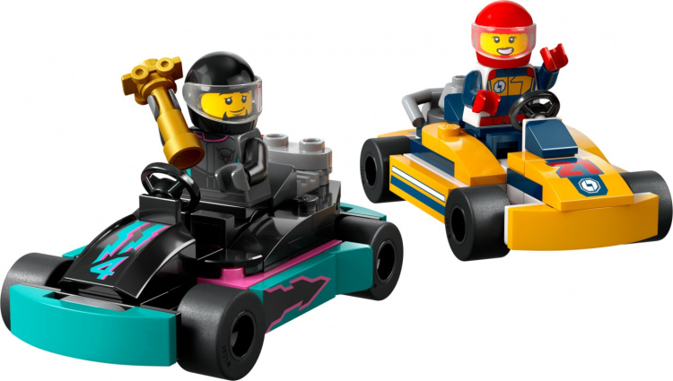 Lego City Great Vehicles 60400 - Gokart og racerfører Lego City Great Vehicles 60400 - Gokart og racerfører