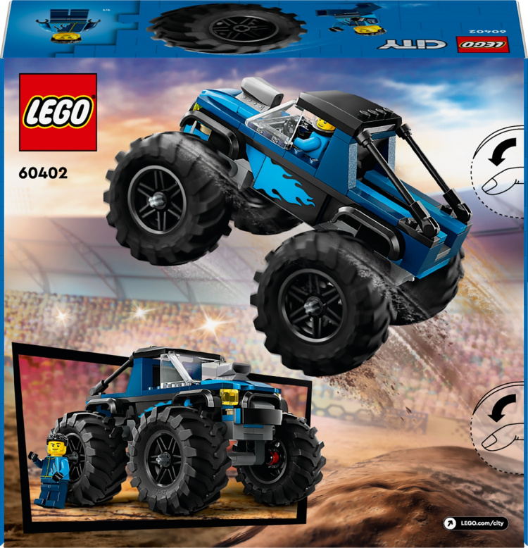 Lego City Great Vehicles 60402 - Blå monstertruck Lego City Great Vehicles 60402 - Blå monstertruck