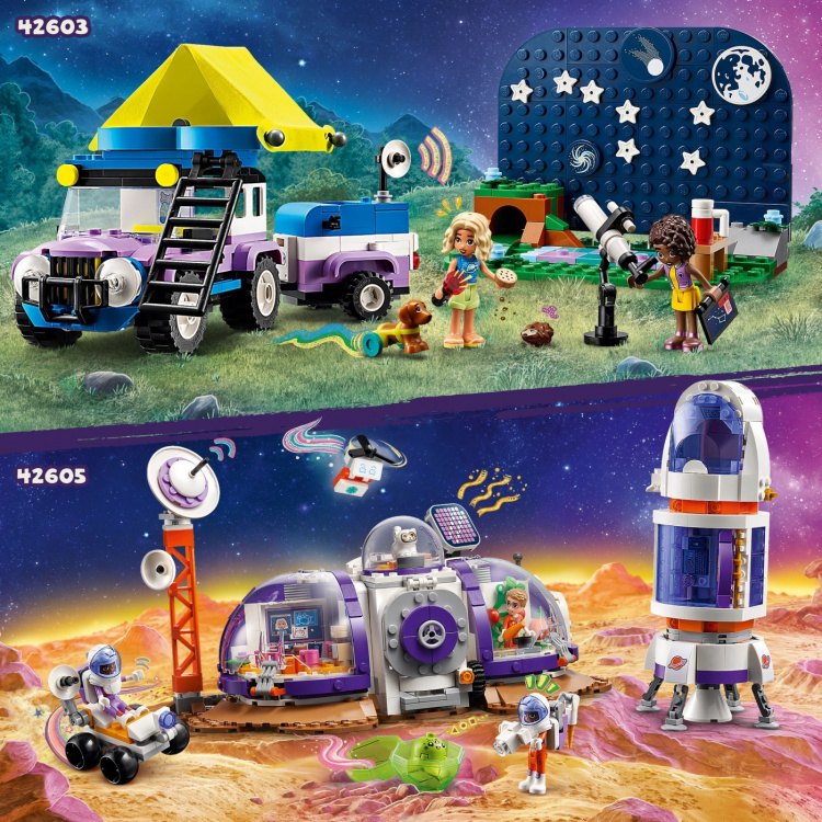 Lego Friends 42605 - Romfartsbase på Mars med rakett