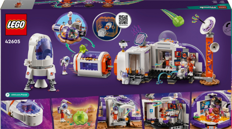 Lego Friends 42605 - Romfartsbase på Mars med rakett