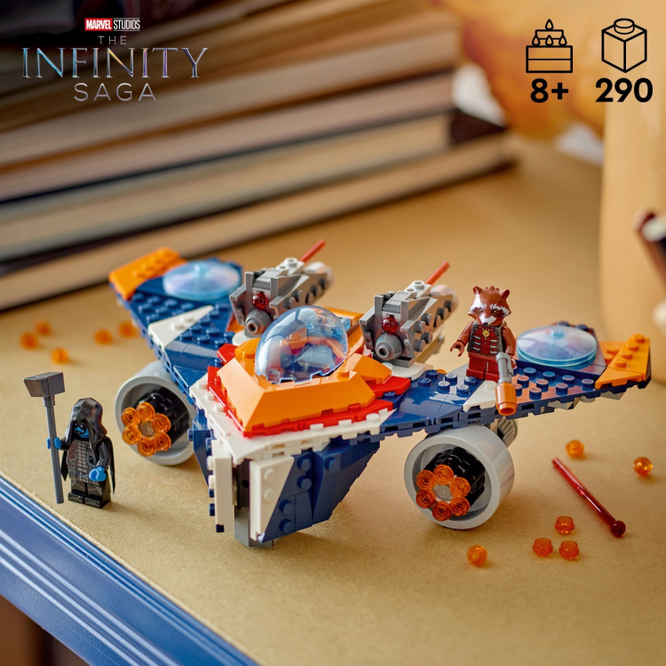 Lego Super Heroes Marvel 76278 - Rakets Warbird mot Ronan