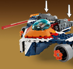 Lego Super Heroes Marvel 76278 - Rakets Warbird mot Ronan