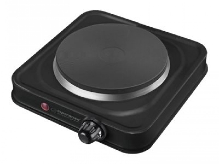 Esperanza Elektrisk kokeplate Svart Esperanza Elektrisk kokeplate Svart