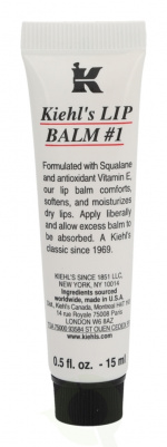 Kiehls Kiehl\'s Lip Balm #1 kartong @ 1 tube x 15 ml No Colour