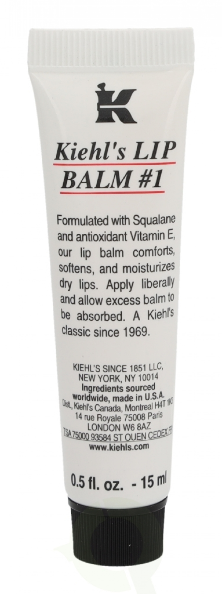 Kiehls Kiehl\'s Lip Balm #1 kartong @ 1 tube x 15 ml No Colour