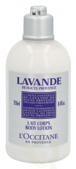L\'Occitane Lavender From Haute-Provence Body Lot. 250 ml With Protected Designation Of Origin Lavender Essential Oil