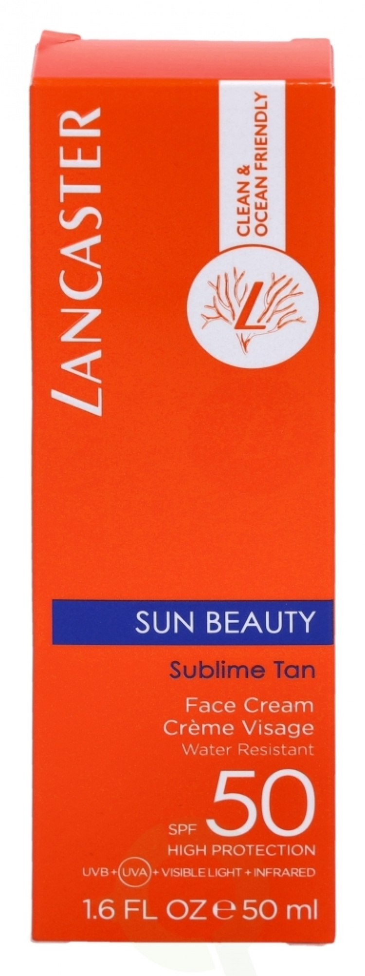 Lancaster Sun Beauty Comfort Touch Face Creamspf50 50 ml