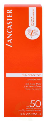 Lancaster Sun Sensitive Oil-Free Milk SPF50 150 ml