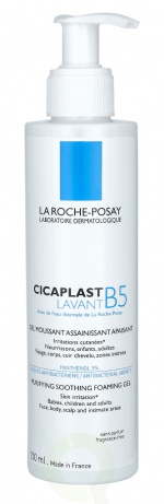 La Roche LRP Cicaplast Lavant B5 Purifying Soothing Foaming Gel 200 ml