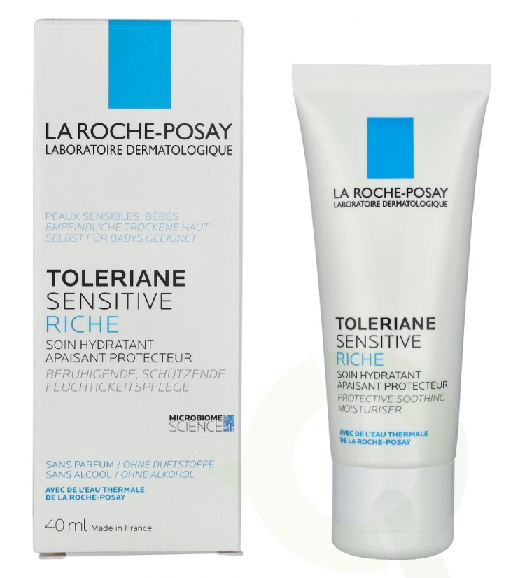La Roche-Posay LRP Toleriane Sensitive Rich Cream 40 ml Alcohol Free
