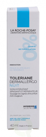 La Roche LRP Toleriane Dermallergo Nattkrem 40 ml