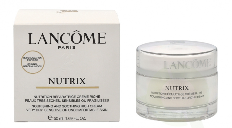 Lancome Nutrix Nourishing And Soothing Rich Cream 50 ml Very Dry, Sensitive or Uncomfortable Skin