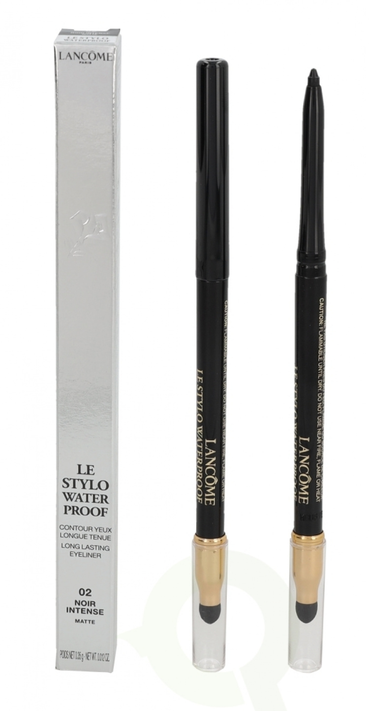Lancome Le Stylo Waterproof Eye Pencil 0,35 gr #02 Intense Black