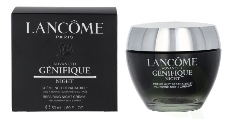 Lancome Advanced Genifique Night Repairing Cream 50 ml Egnet for alle hudtyper, selv sensitiv hud