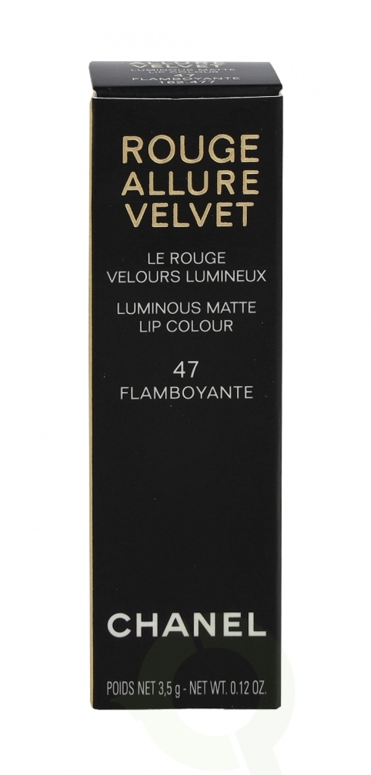 Chanel Rouge Allure Velvet Luminous Matte Lip Colour 3.5 g #47 Flamboyante