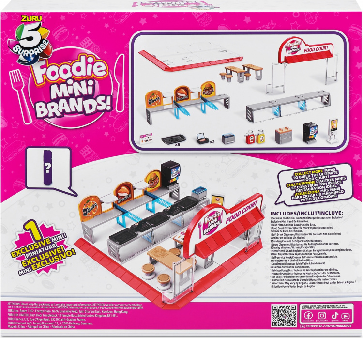 5 Surprise Mini Food Court - lekesett