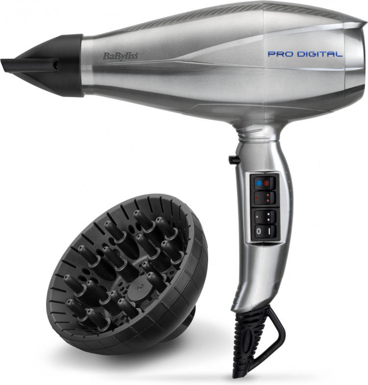 Babyliss 6000E Pro Digital hårføner Babyliss 6000E Pro Digital hårføner