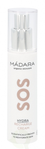Madara Sos Hydra Recharge Cream 50 ml Rehydrate And Stressed Skin, All Types