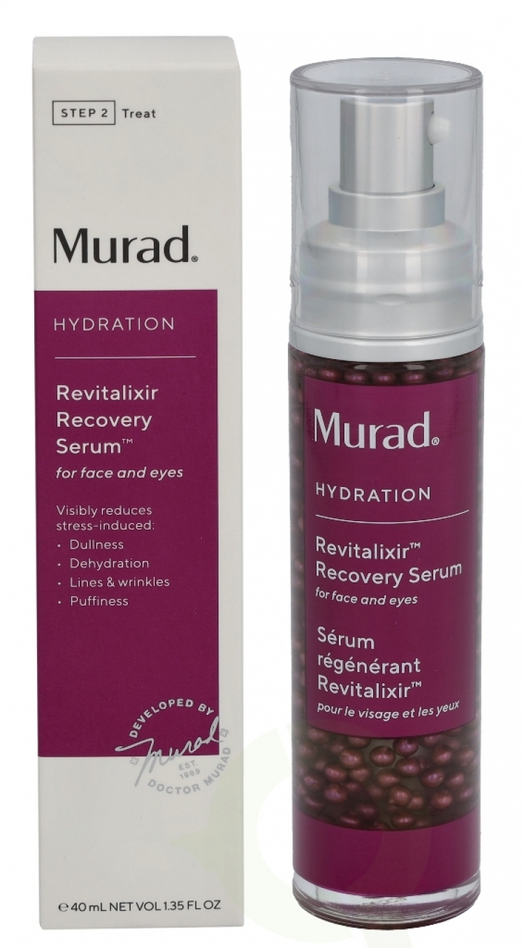 Murad Hudpleie Murad Hydration Revitalixir Recovery Serum 40 ml for ansikt og øyne