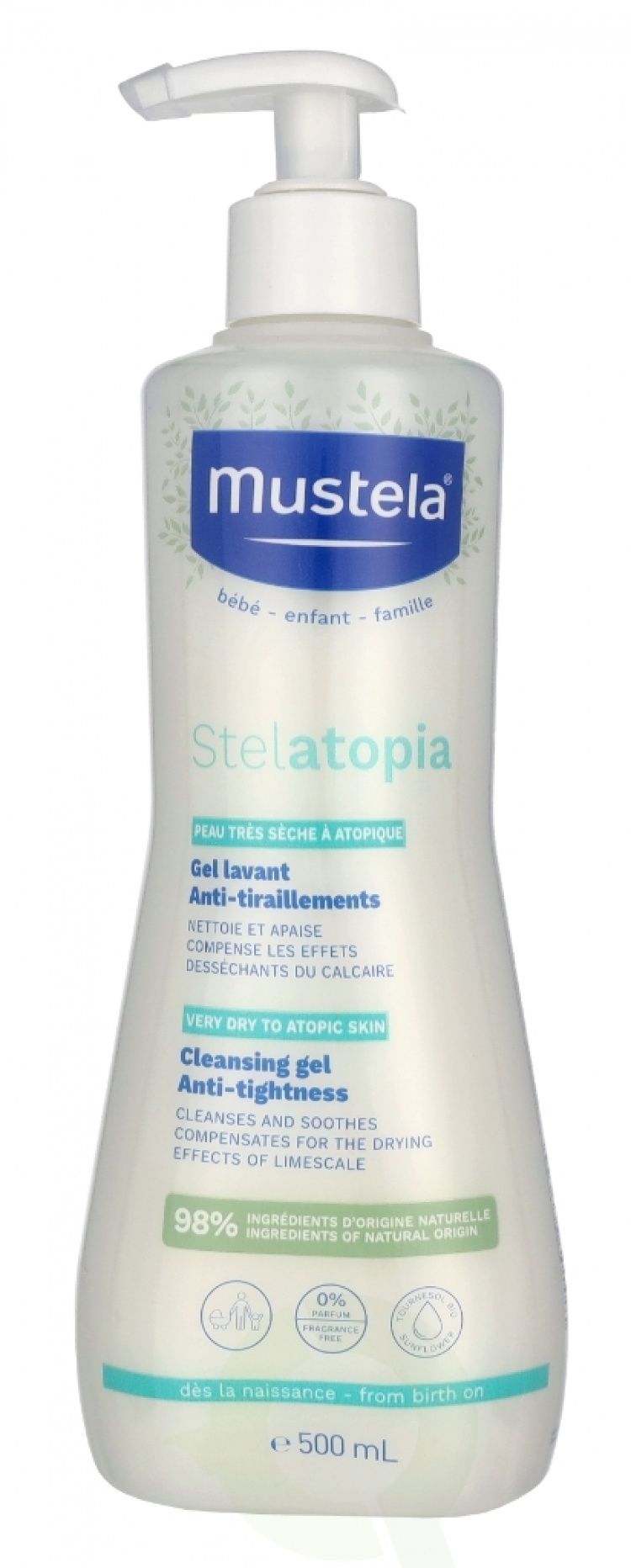 Mustela Cleansing Gel 500 ml
