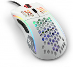 Glorious Modell D spillmus, hvit (matt)