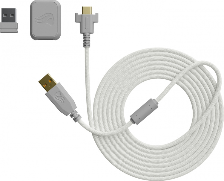 Glorious Model O 2 trådløs spillmus, hvit