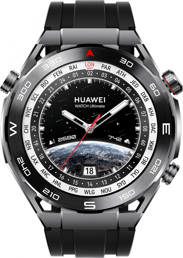 Huawei Watch Ultimate - Smartklokke, 48,5 mm, svart Huawei Watch Ultimate - Smartklokke, 48,5 mm, svart