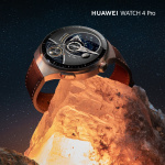 Huawei Watch 4 Pro LTE - Smartklokke, 49 mm, brun lærrem