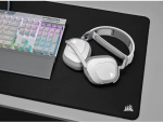 Corsair HS80 RGB Wireless - Hodesett med mikrofon, hvit Corsair HS80 RGB Wireless - Hodesett med mikrofon, hvit