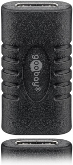 Goobay USB-C™ til USB-C™-adapter, svart USB-C™-kontakt > USB-C™-kontakt Goobay USB-C™ til USB-C™-adapter, svart USB-C™-kontakt > USB-C™-kontakt