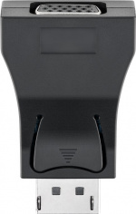 Goobay DisplayPort™/VGA-adapter 1.1, gullbelagt DisplayPort™-plugg > VGA-kontakt (15-pinners) Goobay DisplayPort™/VGA-adapter 1.1, gullbelagt DisplayPort™-plugg > VGA-kontakt (15-pinners)