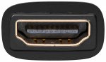 Goobay HDMI™/DVI-D-adapter, gullbelagt HDMI™-kontakt (type A) > DVI-D-kontakt Dual Link (24 + 1 pin)