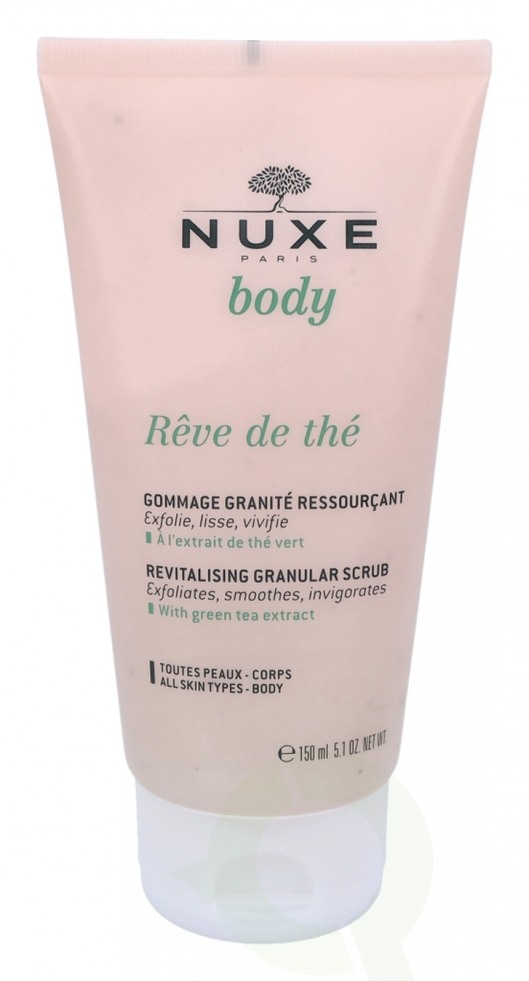 Nuxe Body Reve De The Revitalising Granular Scrub 150 ml Green Tea Extract