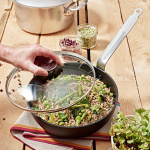 De Buyer Milady glasslokk til dype stekepanner og kasseroller, 32 cm