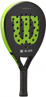 Wilson Blade Junior V2 padelracket, grønn/svart