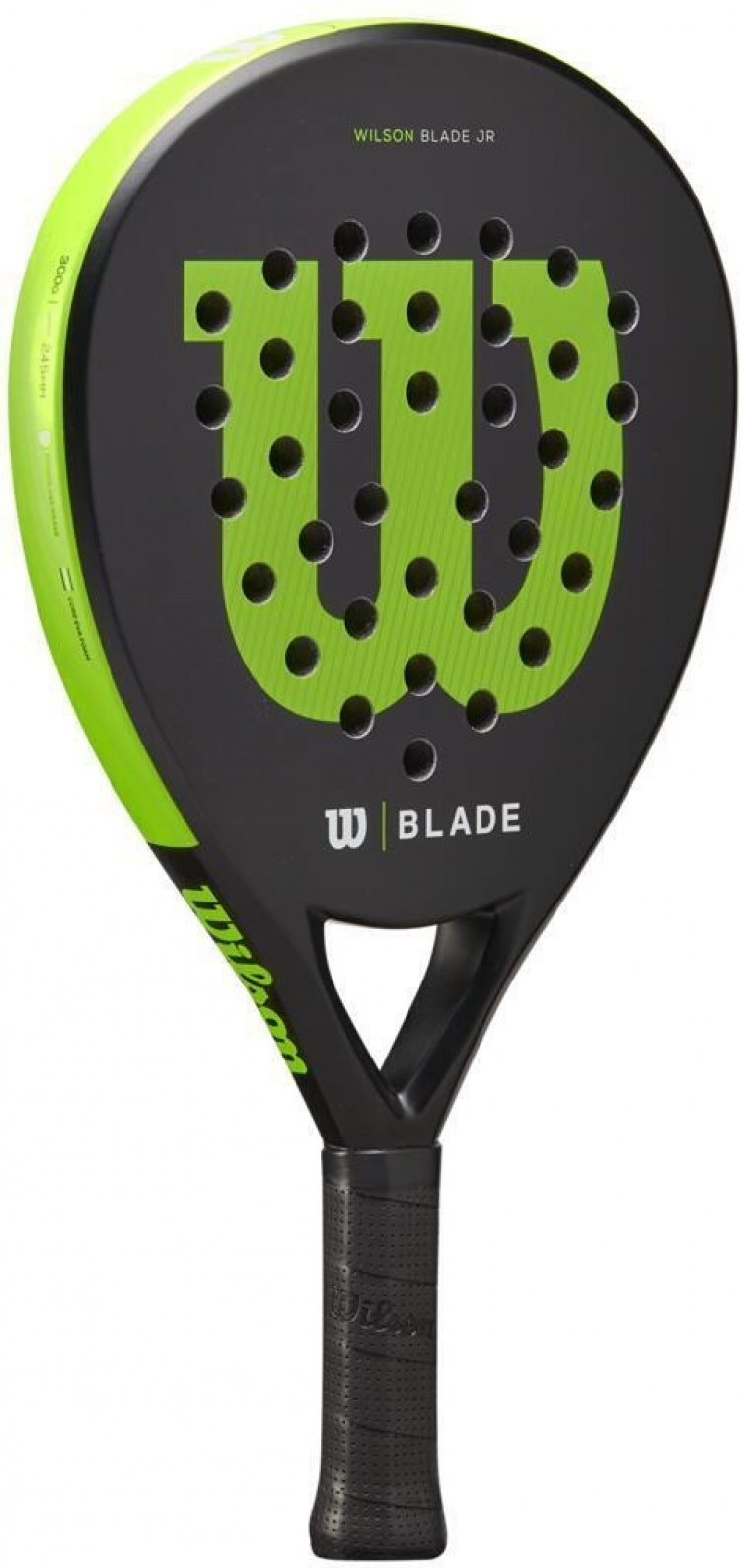 Wilson Blade Junior V2 padelracket, grønn/svart