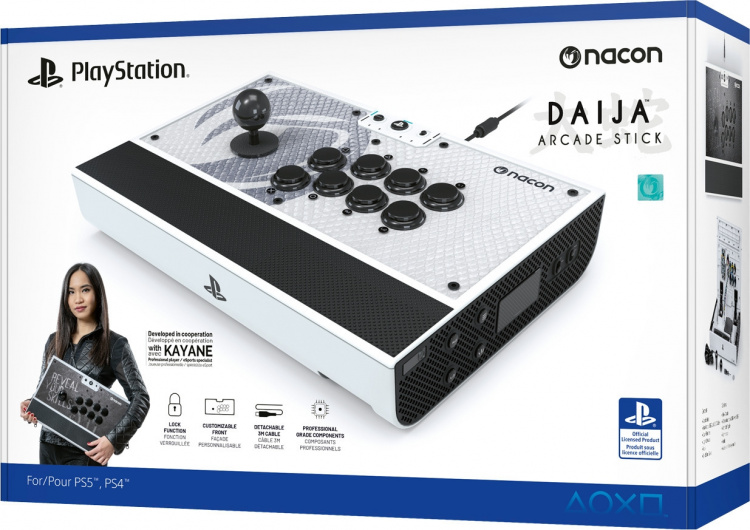 NACON Daija Arcade Stick - Spillkontroller for PS4 / PS5 NACON Daija Arcade Stick - Spillkontroller for PS4 / PS5