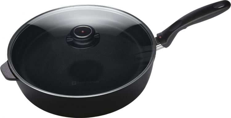 Swiss Diamond XD Classic Induksjon Stekepanne med lokk, 4,2 liter.
