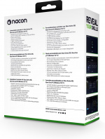 Nacon Pro Compact kablet spillkontroller, rød, Xbox / PC